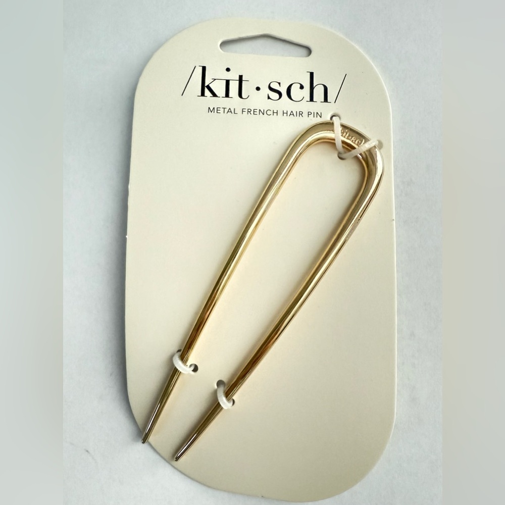Kitsch Gold Metal Hair Accessory - Picture 4 of 5